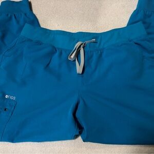 Figs Xtreme Blue Zamora Jogger Scrub Pants